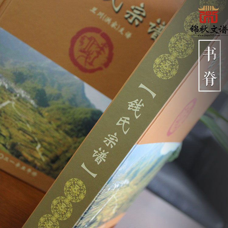 吳越錢(qián)氏續(xù)修佑啟宗譜書(shū)脊