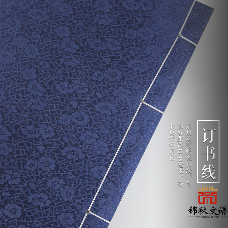 王氏歷代宗譜訂書(shū)線