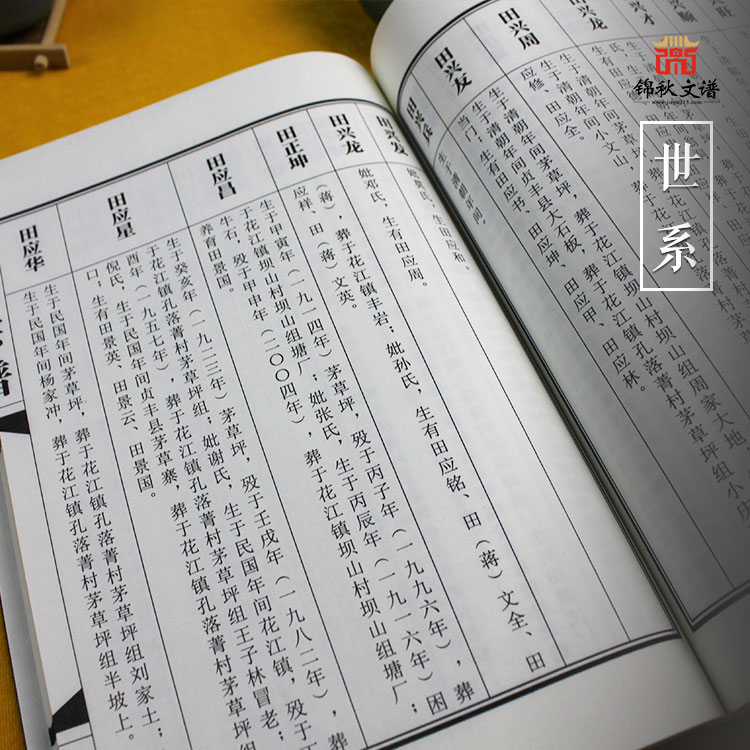 田氏宗譜世系2