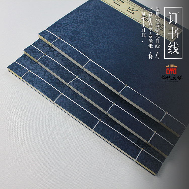 閆氏族譜訂書線