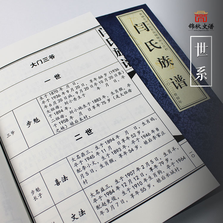 閆氏族譜世系2