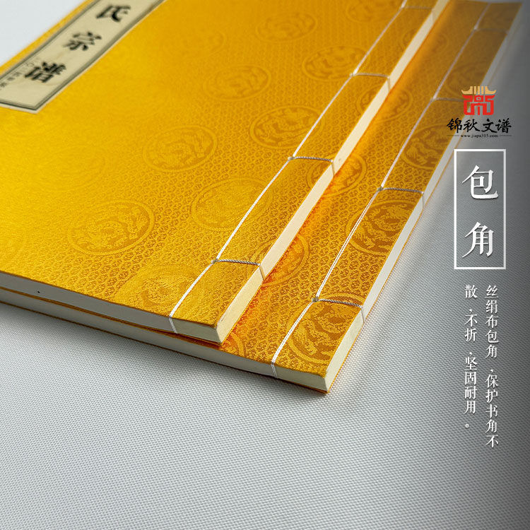 戴氏宗譜包角
