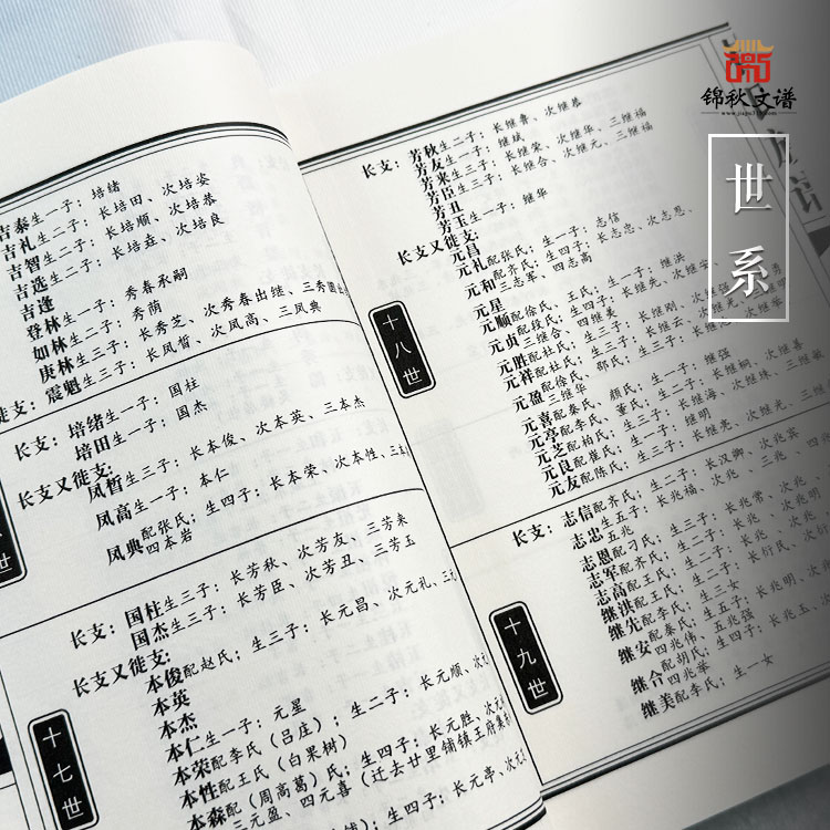 崔氏族譜世系