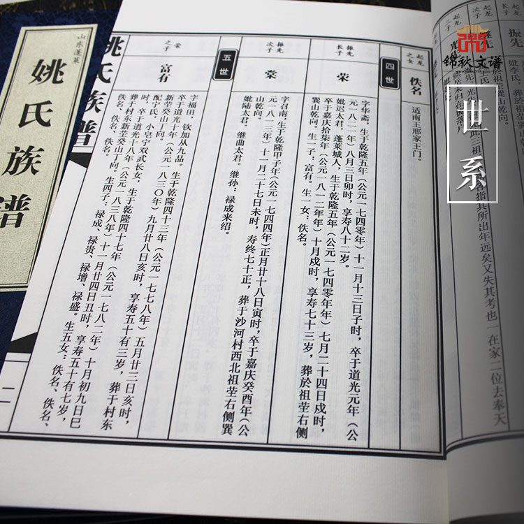 姚氏族譜世系2