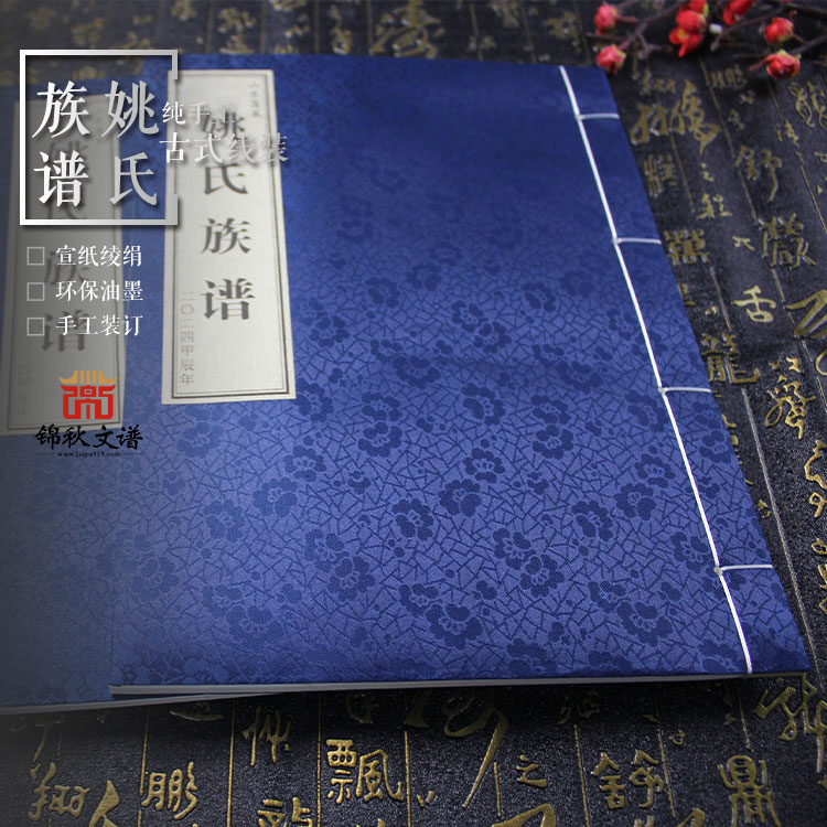 姚氏族譜封面