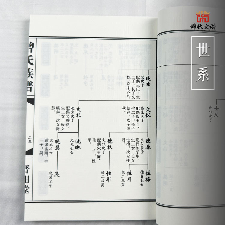 曾氏族譜世系1