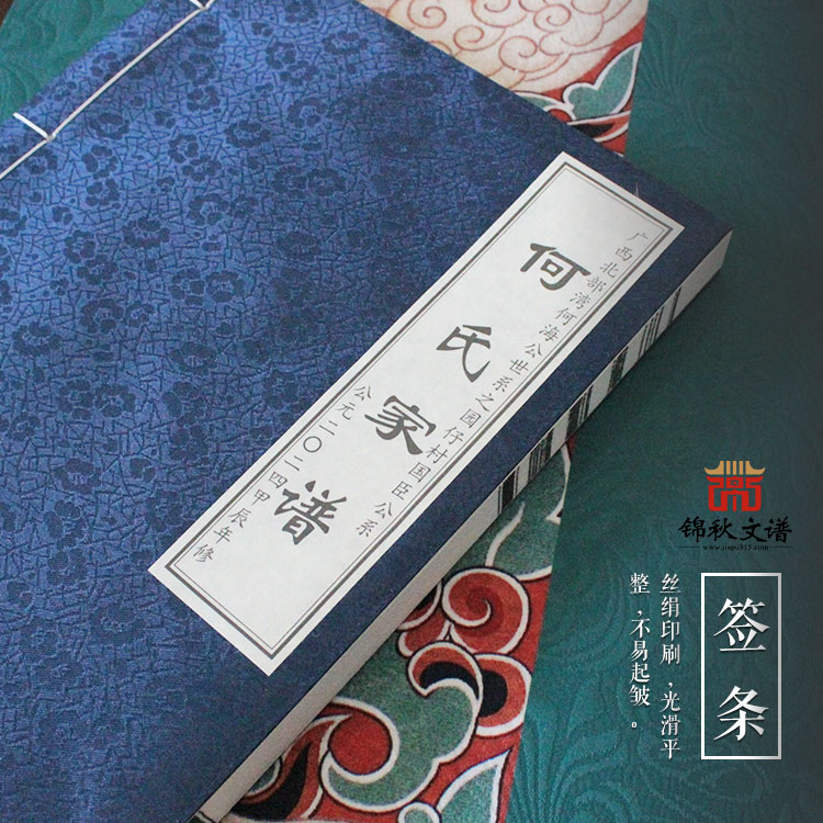 廣西北部灣何海公世系之園仔村國臣公系《何氏家譜》