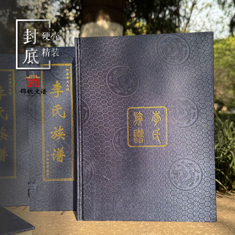 李氏族譜封底