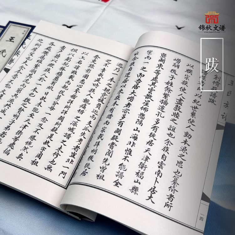 王氏族譜跋